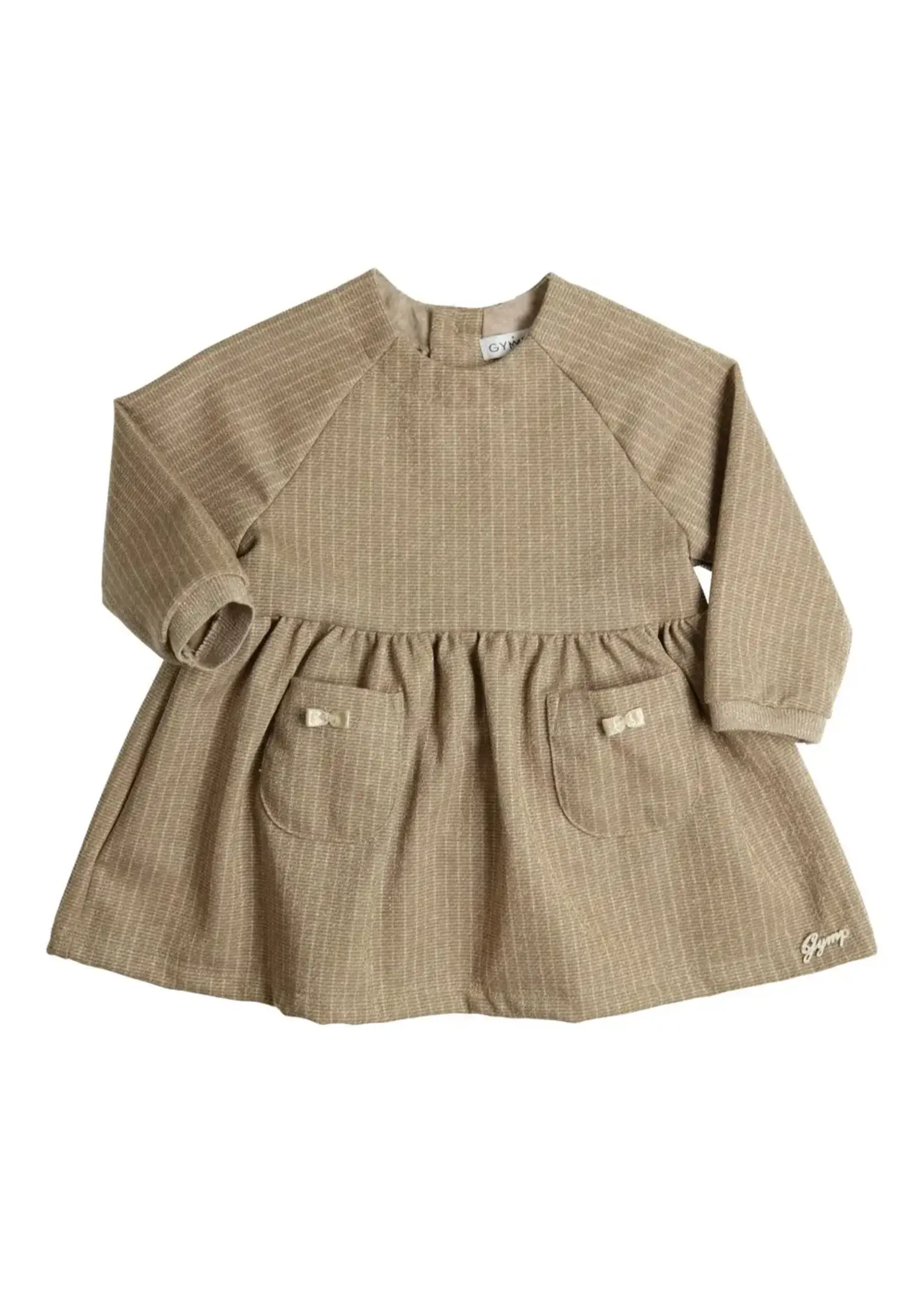 GYMP GYMP Dress Laurien Beige - Gold 470-6536-10