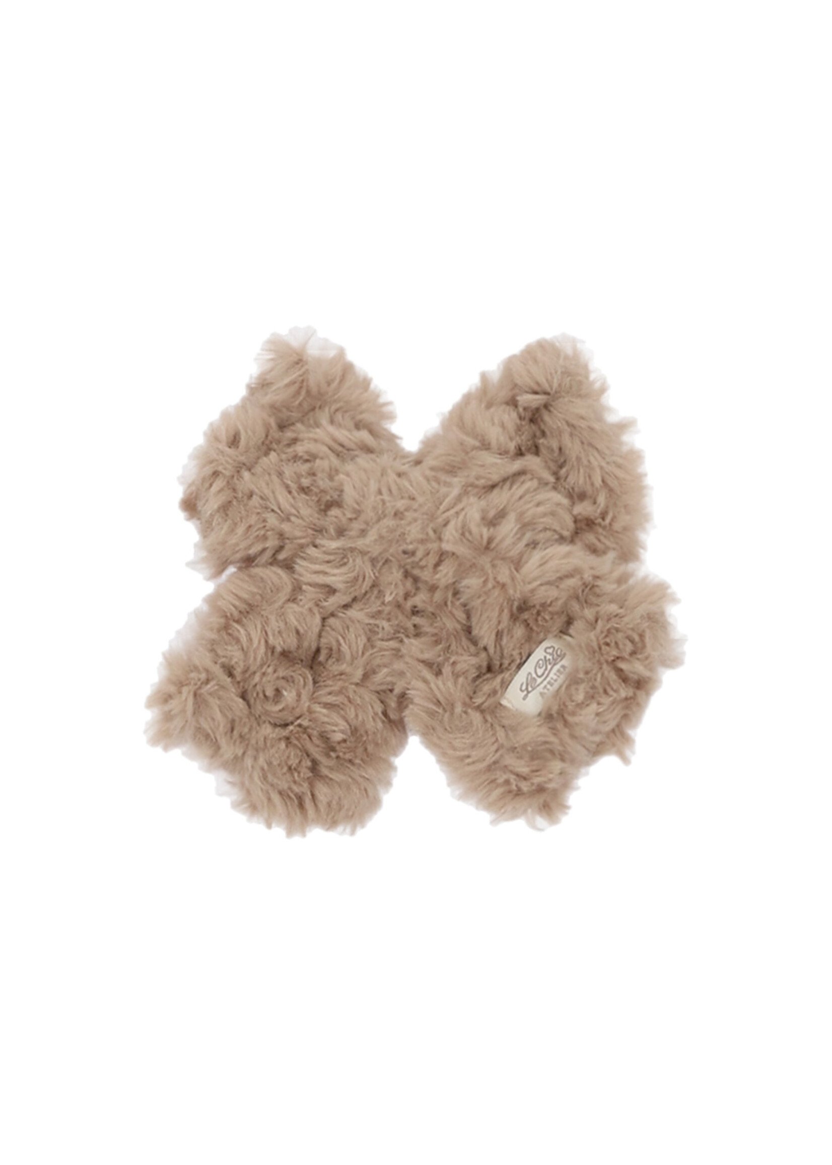 Le Chic Le Chic RAISA furry bow hairclip C608-5905 Dune
