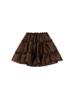 Le Chic Le Chic TREA shimmering tule skirt C608-5750 Chocolate Chip