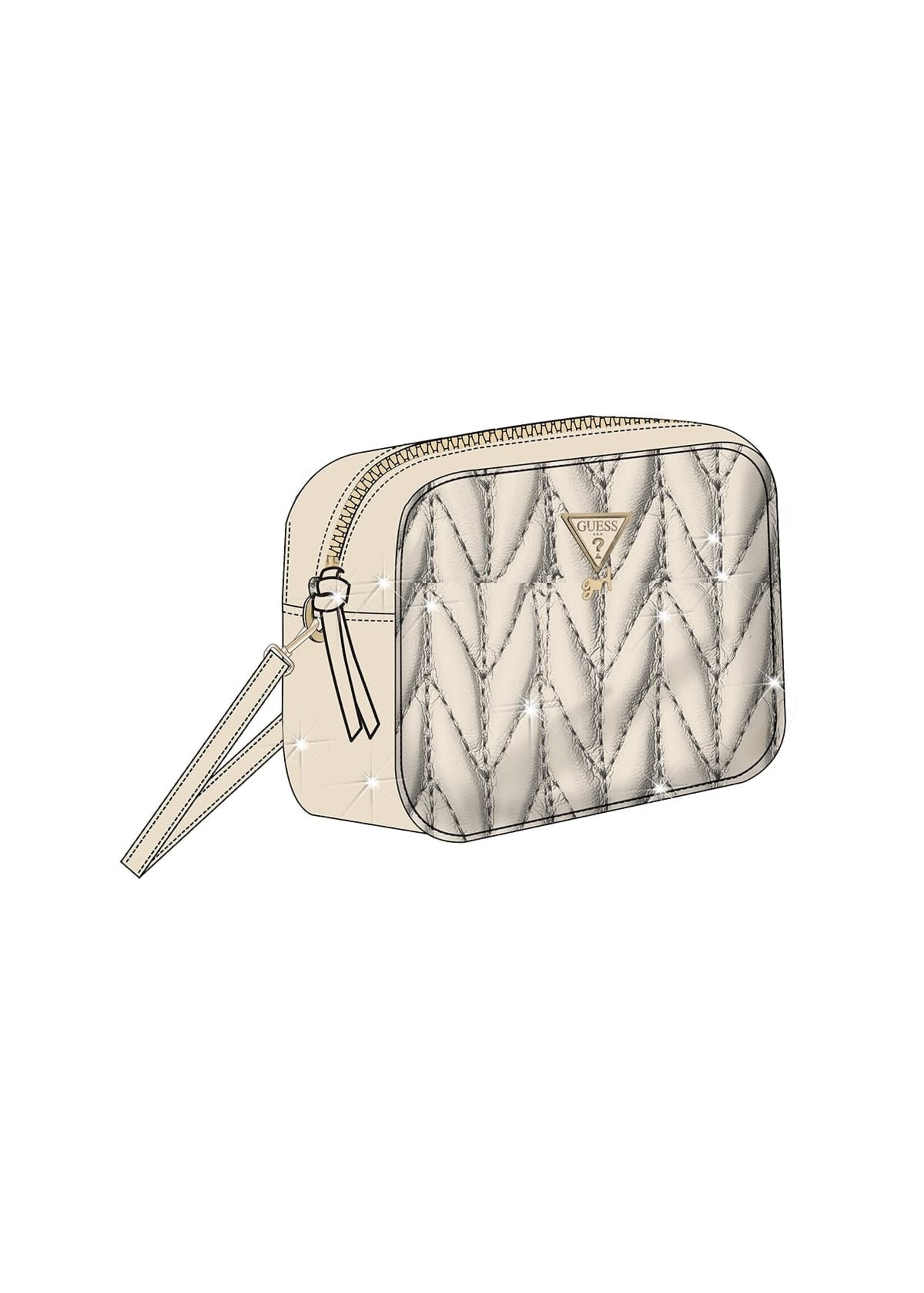 Guess Guess CAMERA BAG Light gold - J6BZ25_W4035