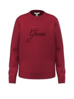 Guess Guess LS SWEATER BEET JUICE RED - J6BR03_Z1335