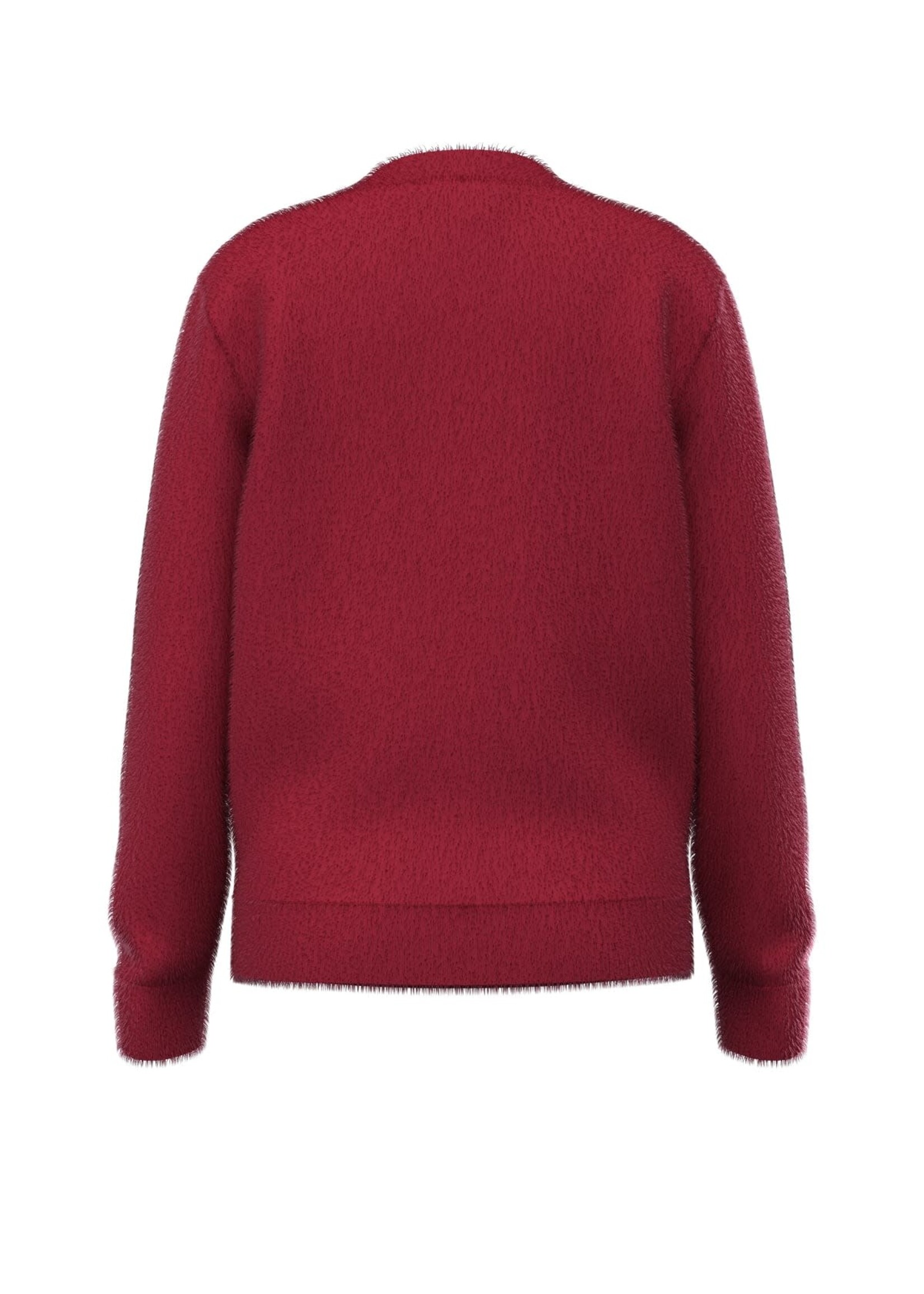 Guess Guess LS SWEATER BEET JUICE RED - J6BR03_Z1335