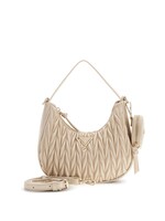 Guess Guess MINI HOBO BAG Light gold - J6BZ23_W4033