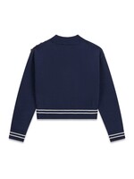 Guess Guess LS SWEATER BLACKENED BLUE - J6BR16_Z1350