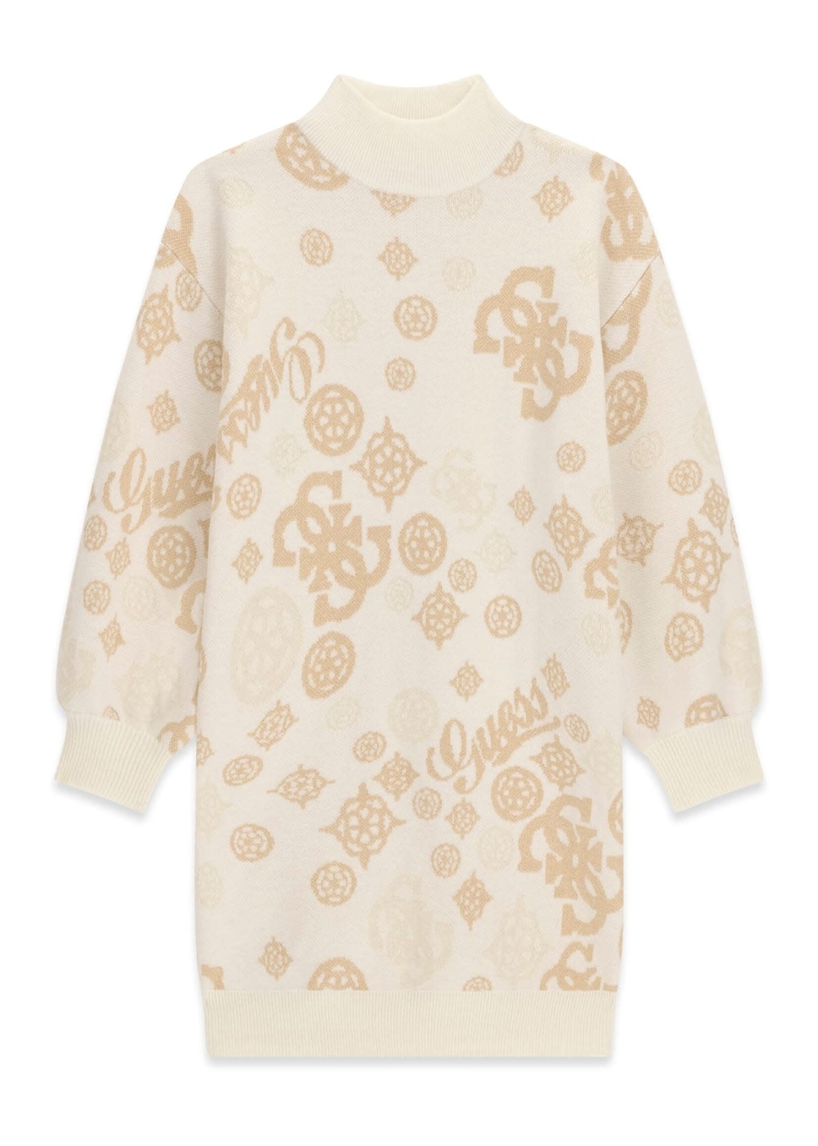 Guess Guess LS SWEATER DRESS JACQUARD PEONY AOP B - J6BK16_Z1301