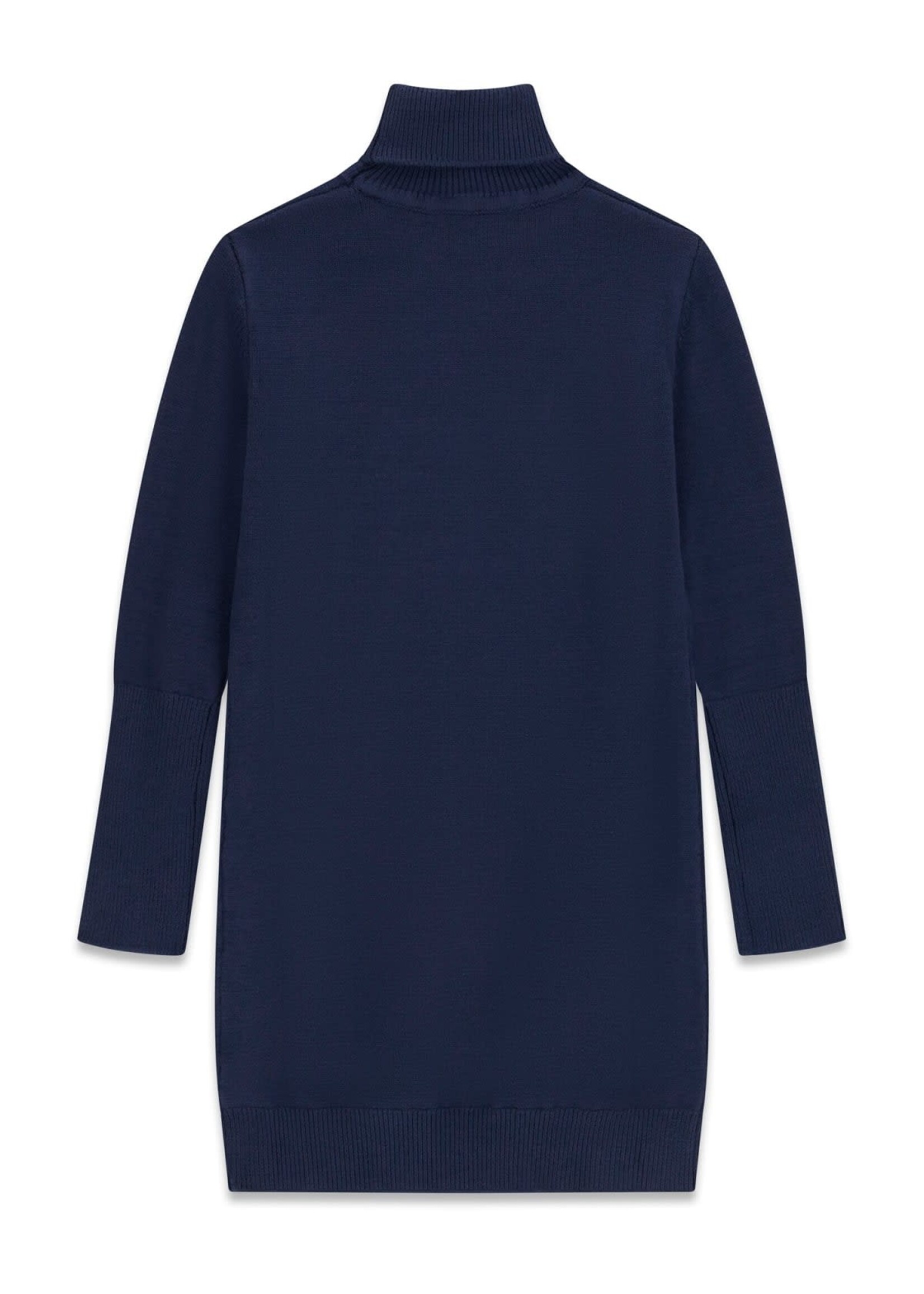 Guess Guess LS SWEATER DRESS BLACKENED BLUE - J6BK14_Z1299