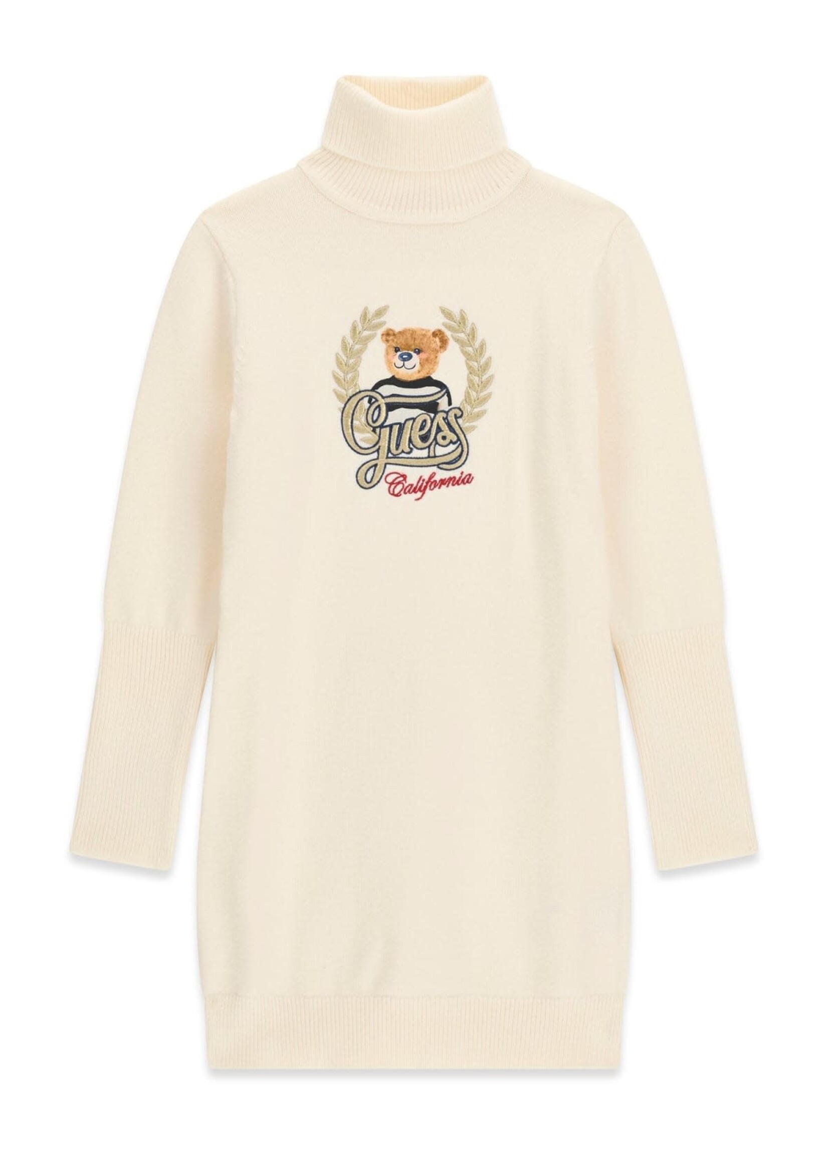 Guess Guess LS SWEATER DRESS CREAM WHITE - J6BK14_Z1299