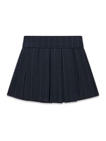 Guess Guess PLEATED PINSTRIPE MINI SKIRT PINSTRIPE LUREX - J6BD05_W3923