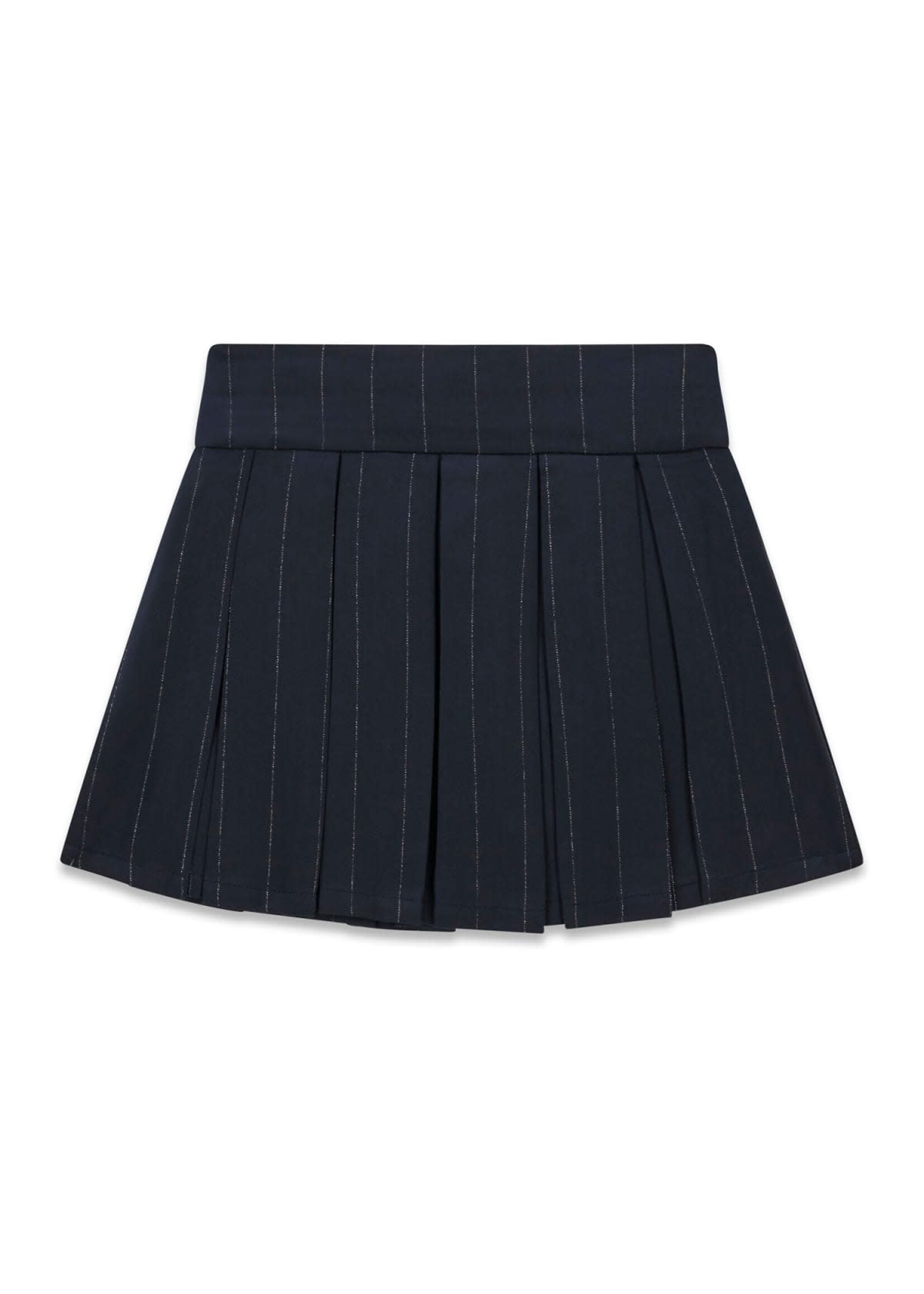 Guess Guess PLEATED PINSTRIPE MINI SKIRT PINSTRIPE LUREX - J6BD05_W3923