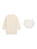 Guess Guess LS SWEATER DRESS + PANTY CREAM WHITE - A6BK06_Z1316