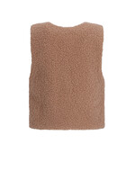 NoNo NoNo Kadi embroidered gilet N608-5310 Taupe