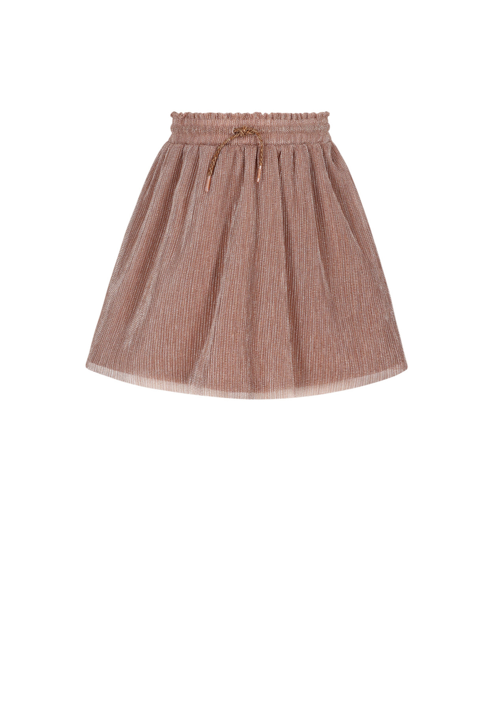 NoNo NoNo Nele Foil Plisse Skirt N608-5705 Sand Blush