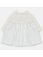Martin Aranda Martin Aranda DRESS KNIT & WOVEN GIRL AMIEVA Blanco roto - 047-30320