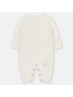 Martin Aranda Martin Aranda LONG ROMPER FOOTLESS KNIT UNISEX AMIEVA Blanco roto - 003-10320