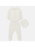 Martin Aranda Martin Aranda SET SWEATER, LEGGINGS & HAT KNIT UNISEX AMIEVA Blanco roto - 004-10320