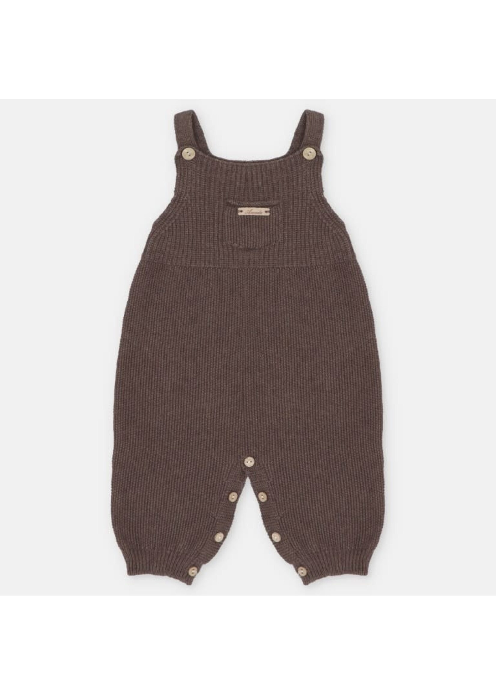 Martin Aranda Martin Aranda OVERALL KNIT UNISEX SIERO Marrón chocolate - 016-10329
