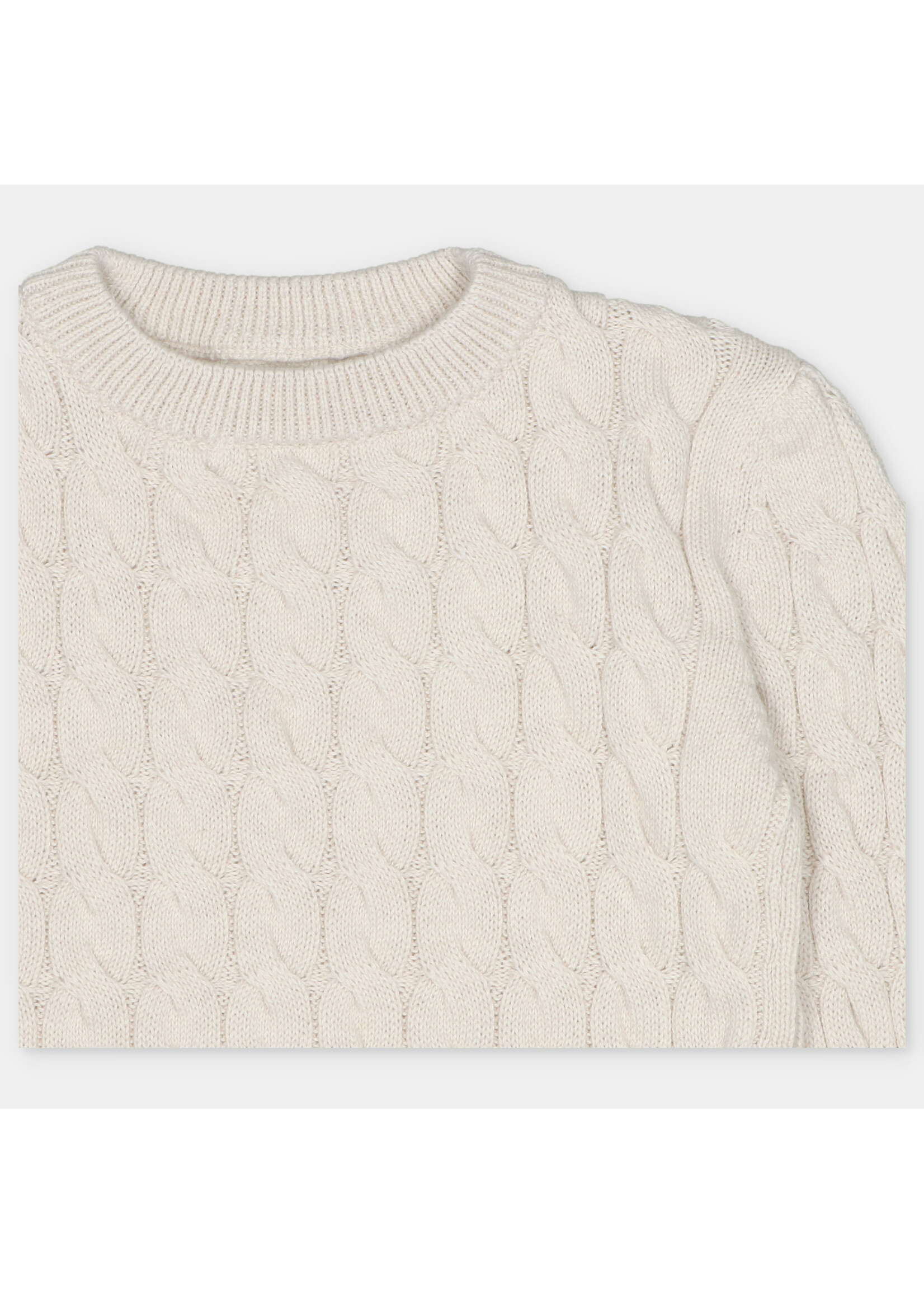 Martin Aranda Martin Aranda SWEATER KNIT BOY RIOSA Beige - 044-10328