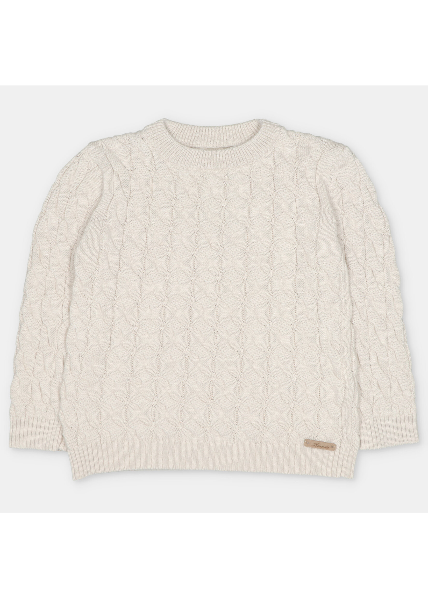 Martin Aranda Martin Aranda SWEATER KNIT BOY RIOSA Beige - 044-10328