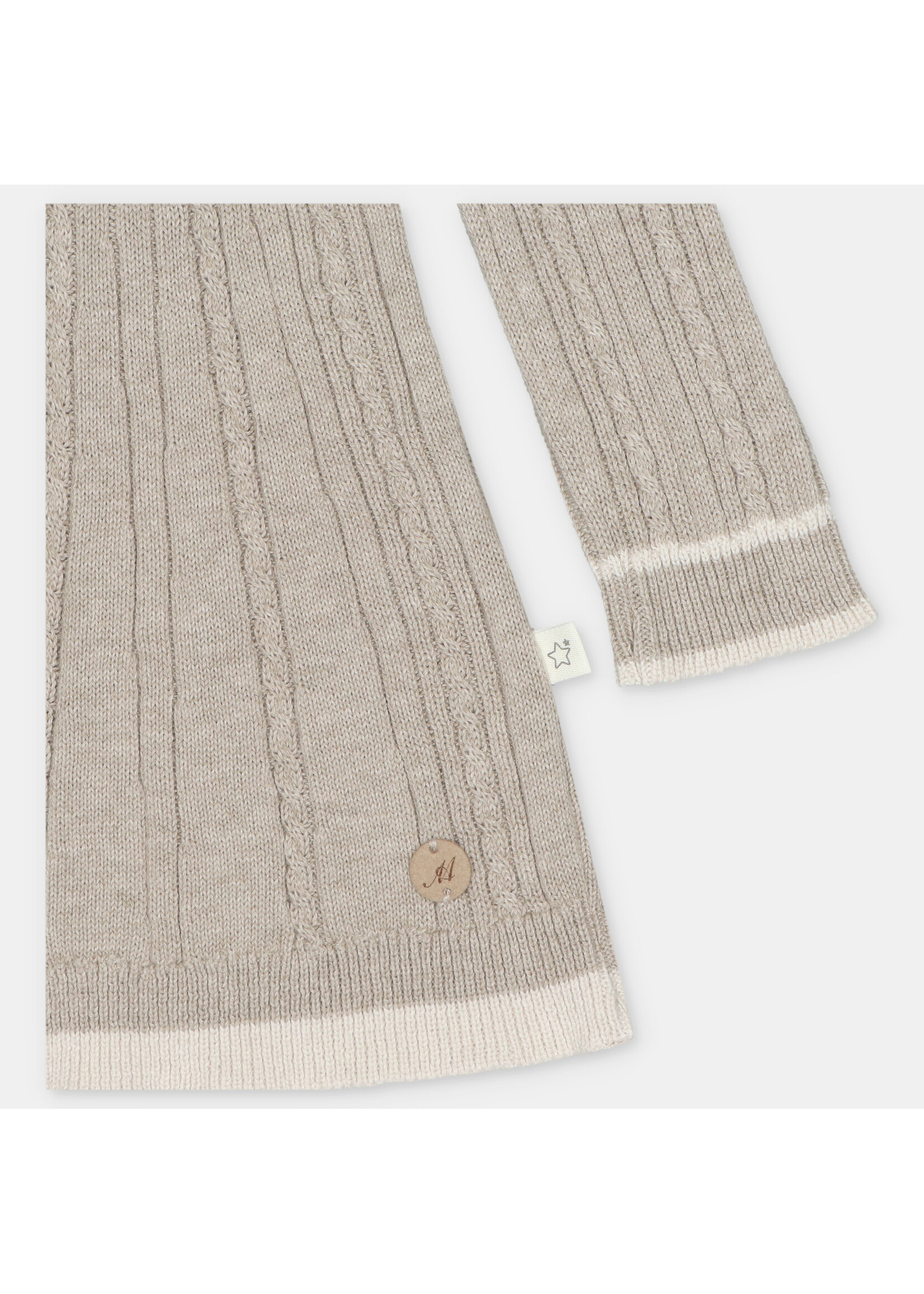 Martin Aranda Martin Aranda DRESS KNIT GIRL CARAVIA Blanco roto - 047-10323