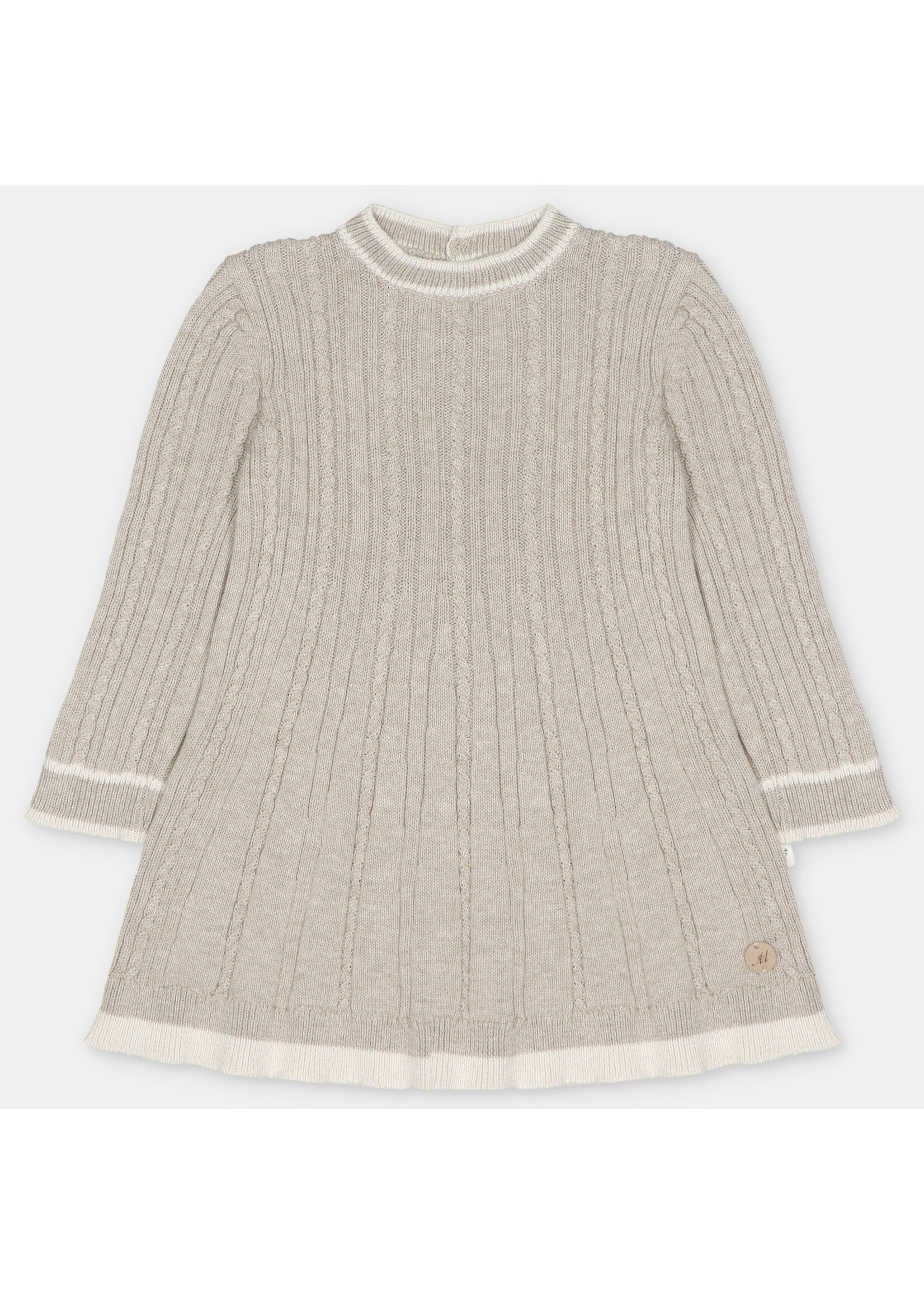 Martin Aranda Martin Aranda DRESS KNIT GIRL CARAVIA Blanco roto - 047-10323