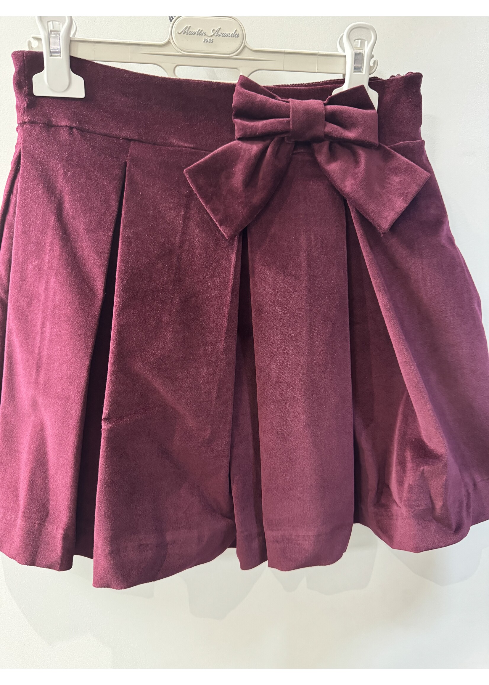 Martin Aranda Martin Aranda SKIRT WOVEN GIRL PESOZ Burdeos - 059-21332