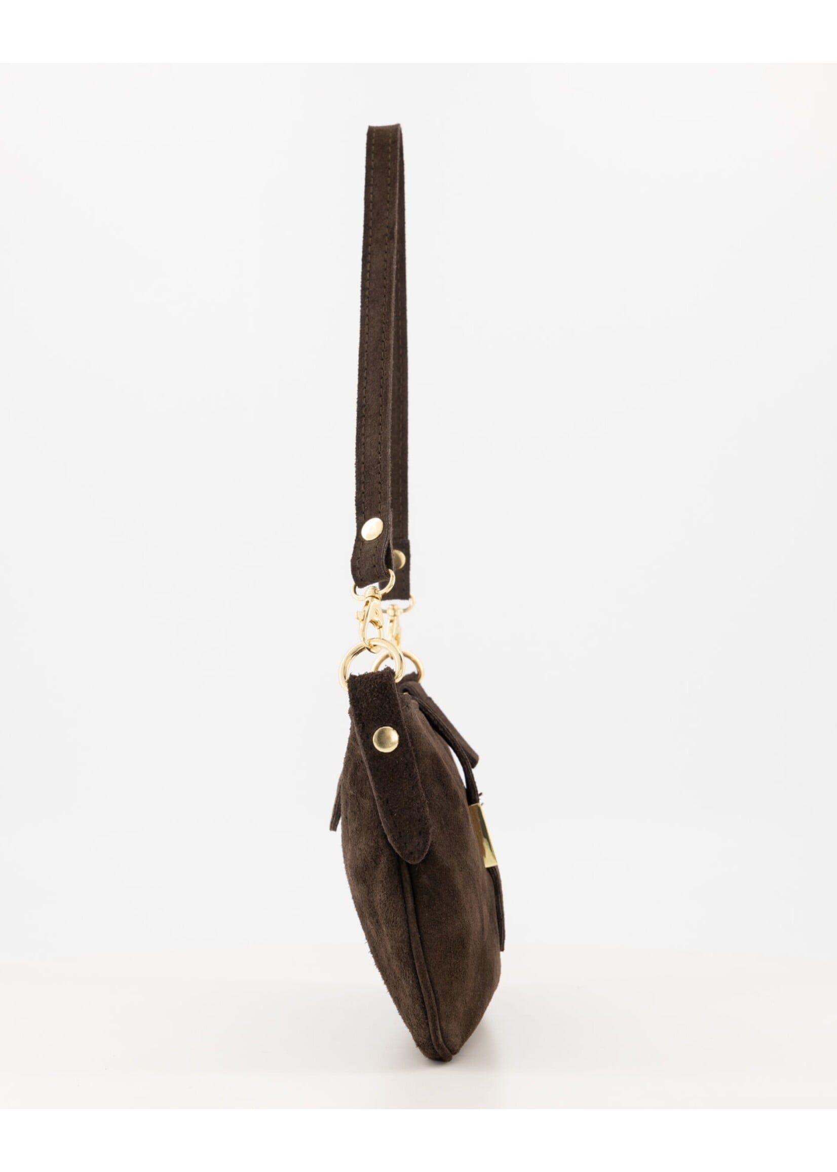Tasje  Teatro d bruin suede