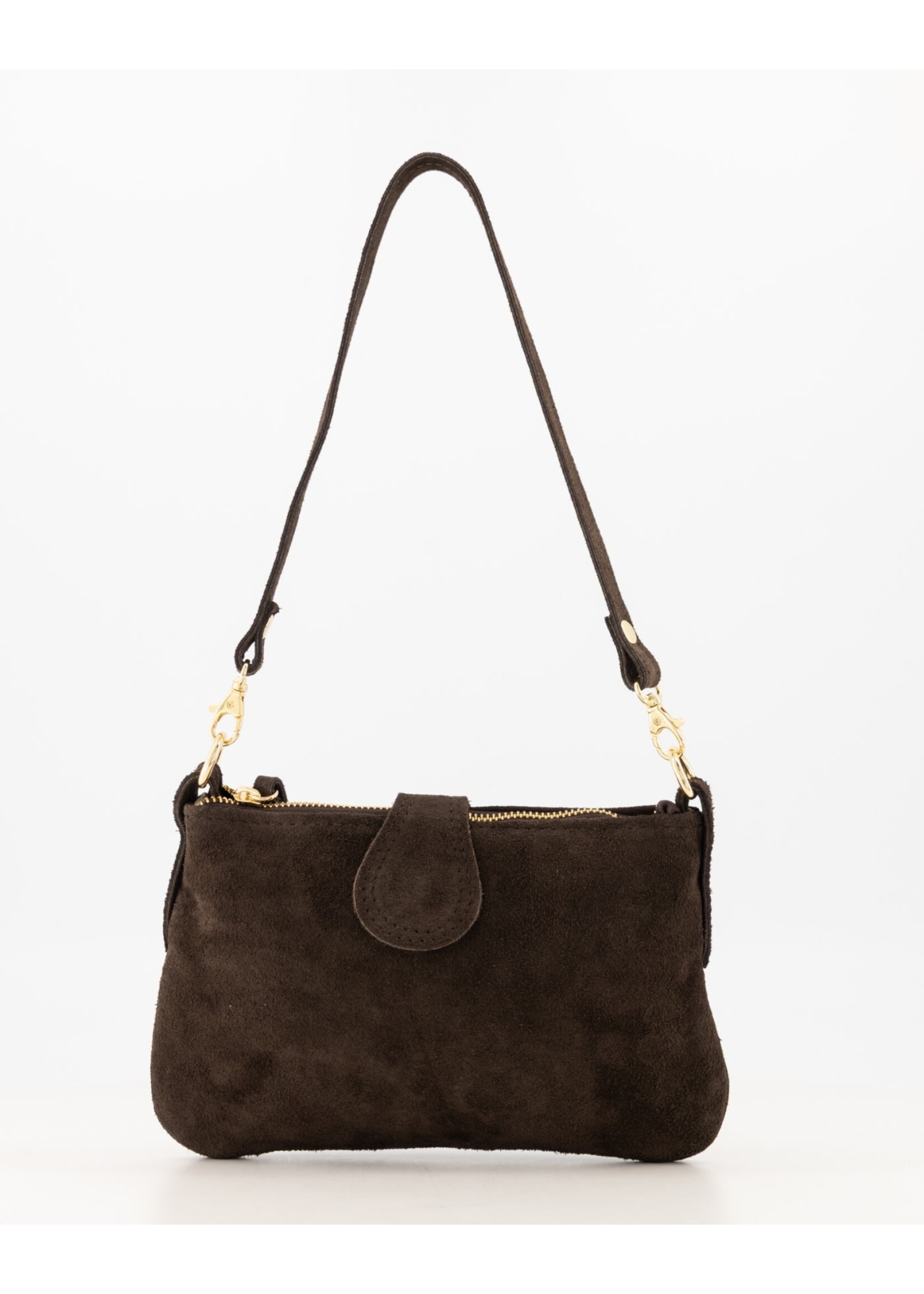 Tasje  Teatro d bruin suede