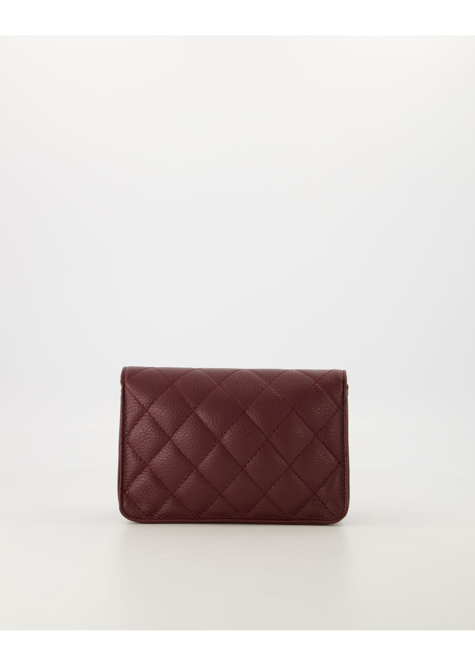 Tasje  Teatro bordeau leer L19 x W6 x H13 cm