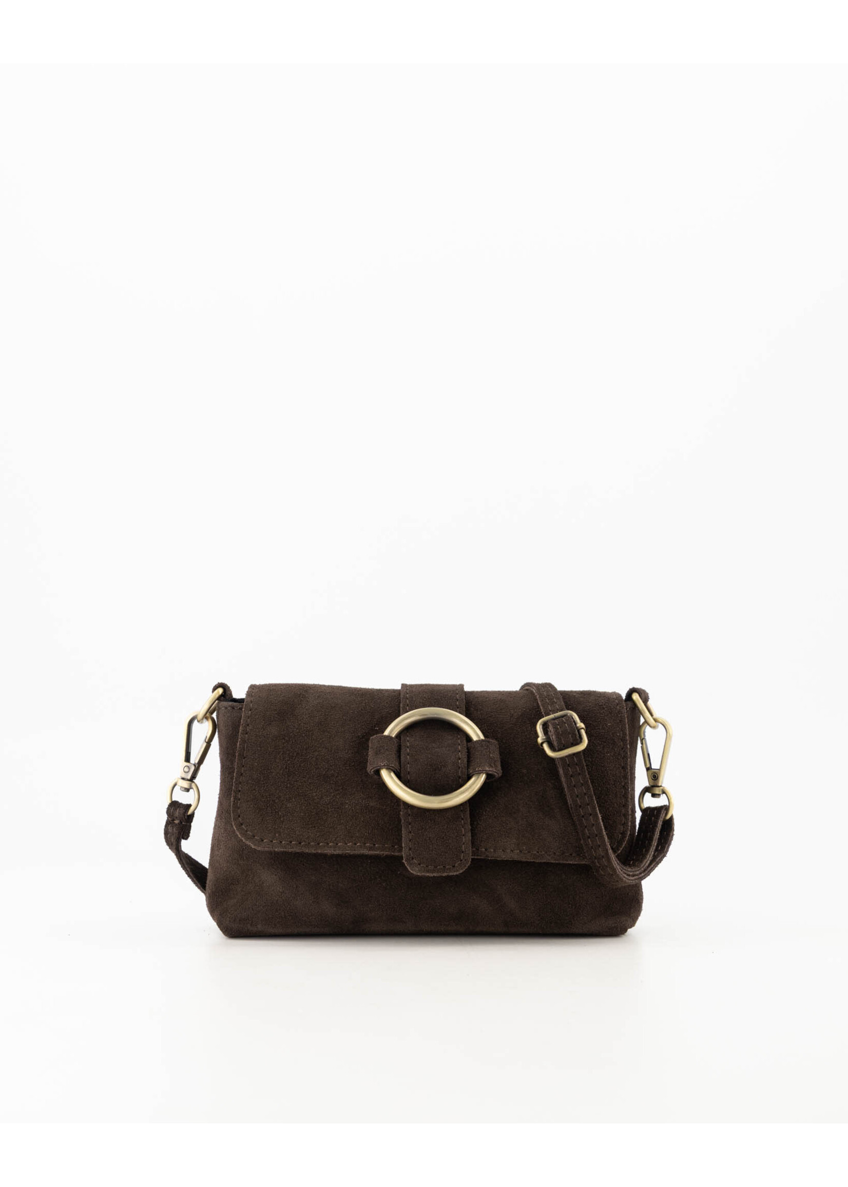 Tasje  Teatro suede bruin