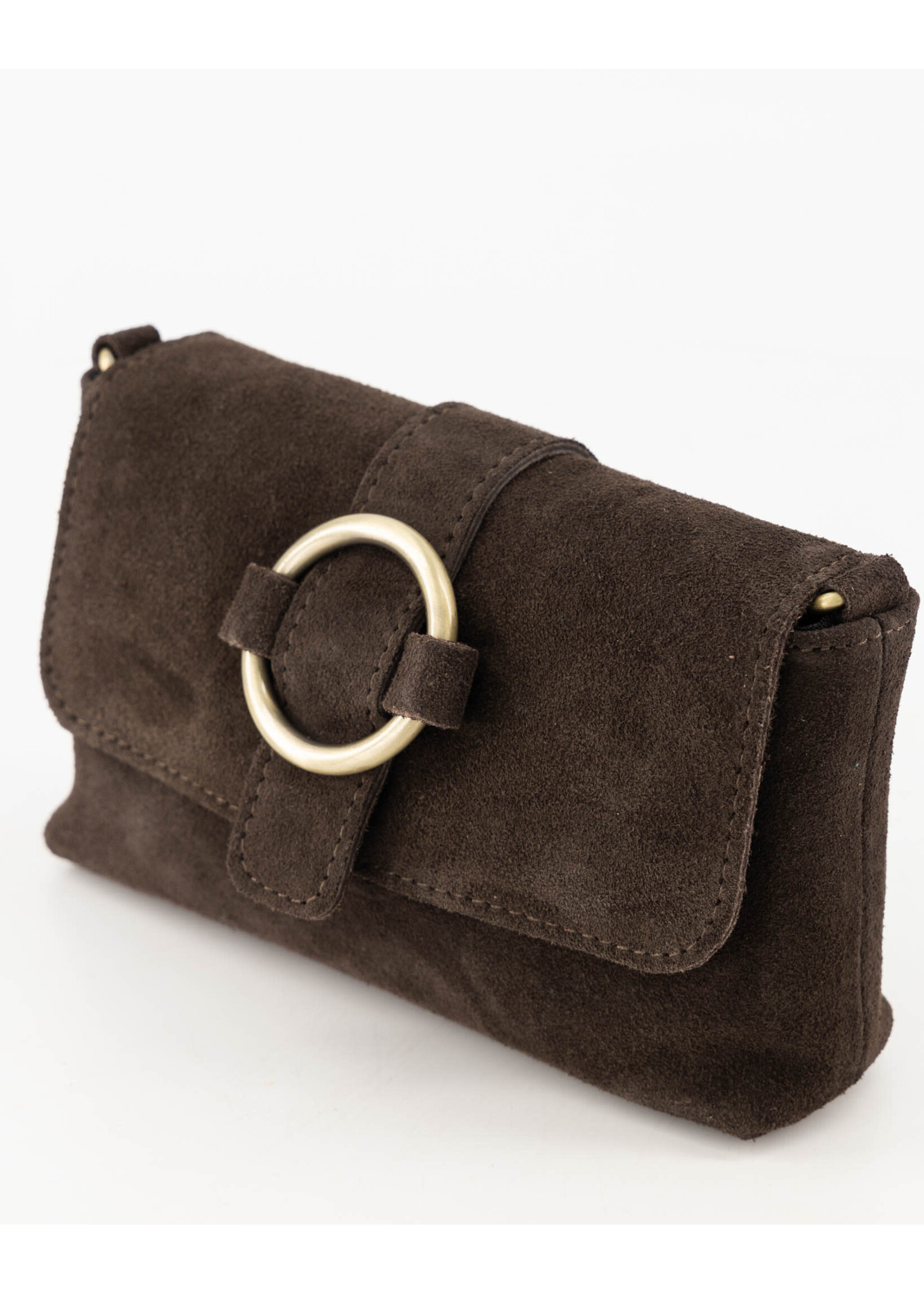 Tasje  Teatro suede bruin