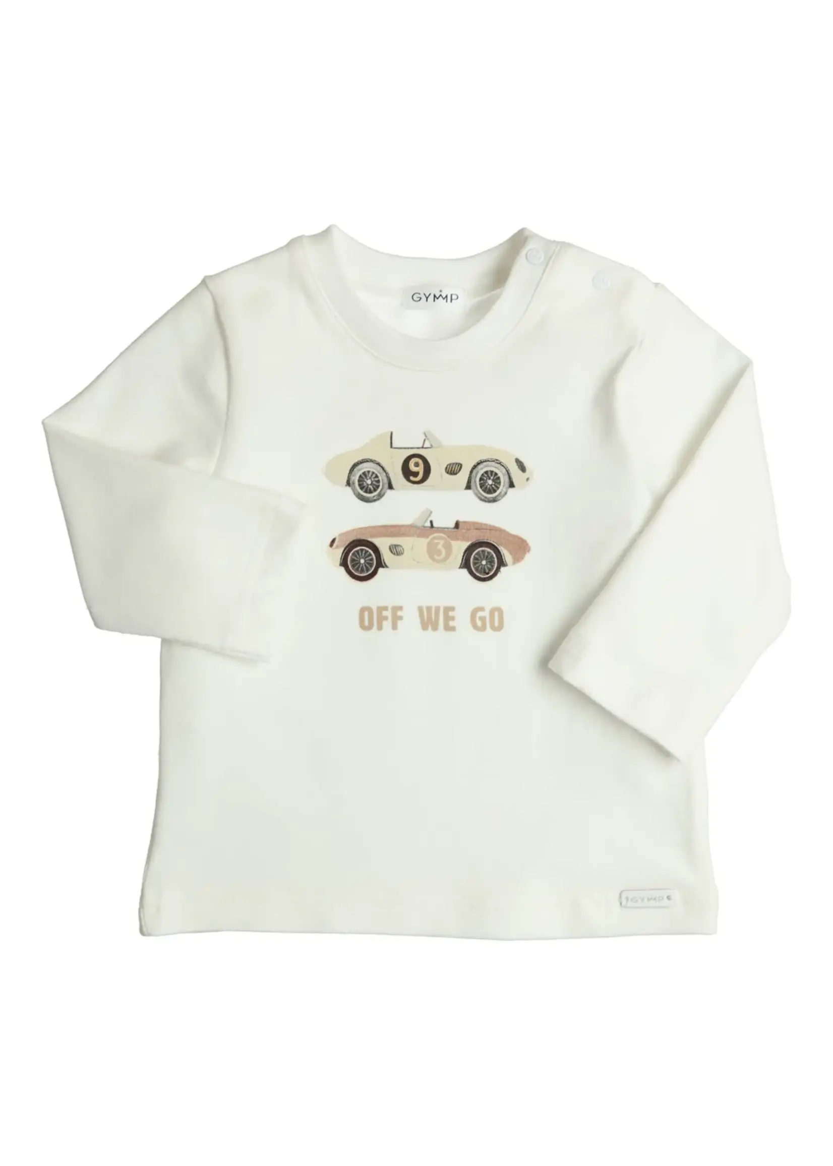 GYMP GYMP Shirt Aerodoux Off White 361-6573-20