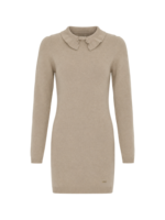 Nik&Nik Nik&Nik Joan Polo Dress Sand G 7-333 2605