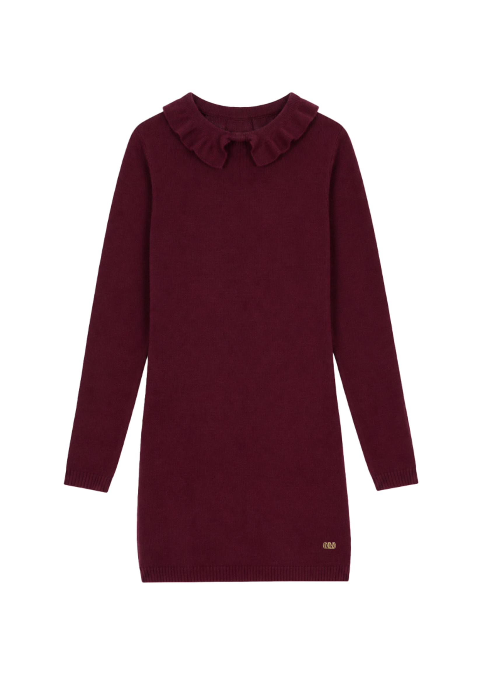Nik&Nik Nik&Nik Joan Polo Dress Deep Burgundy G 7-333 2605