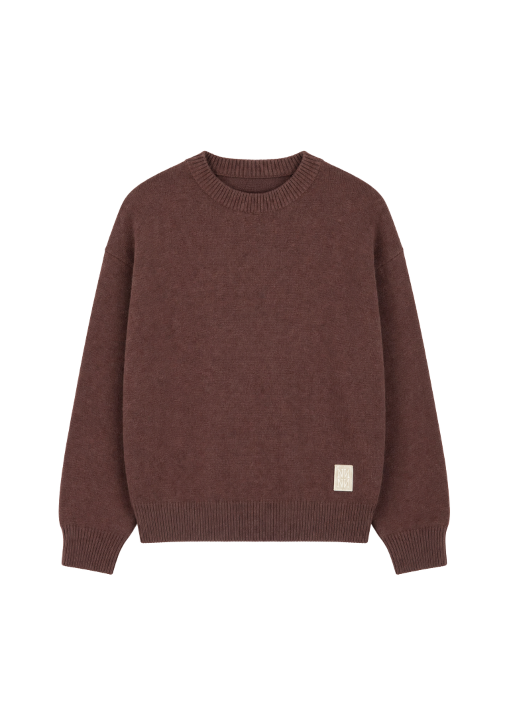 Nik&Nik Nik&Nik Liset Pullover Dark Chocolate G 7-350 2605