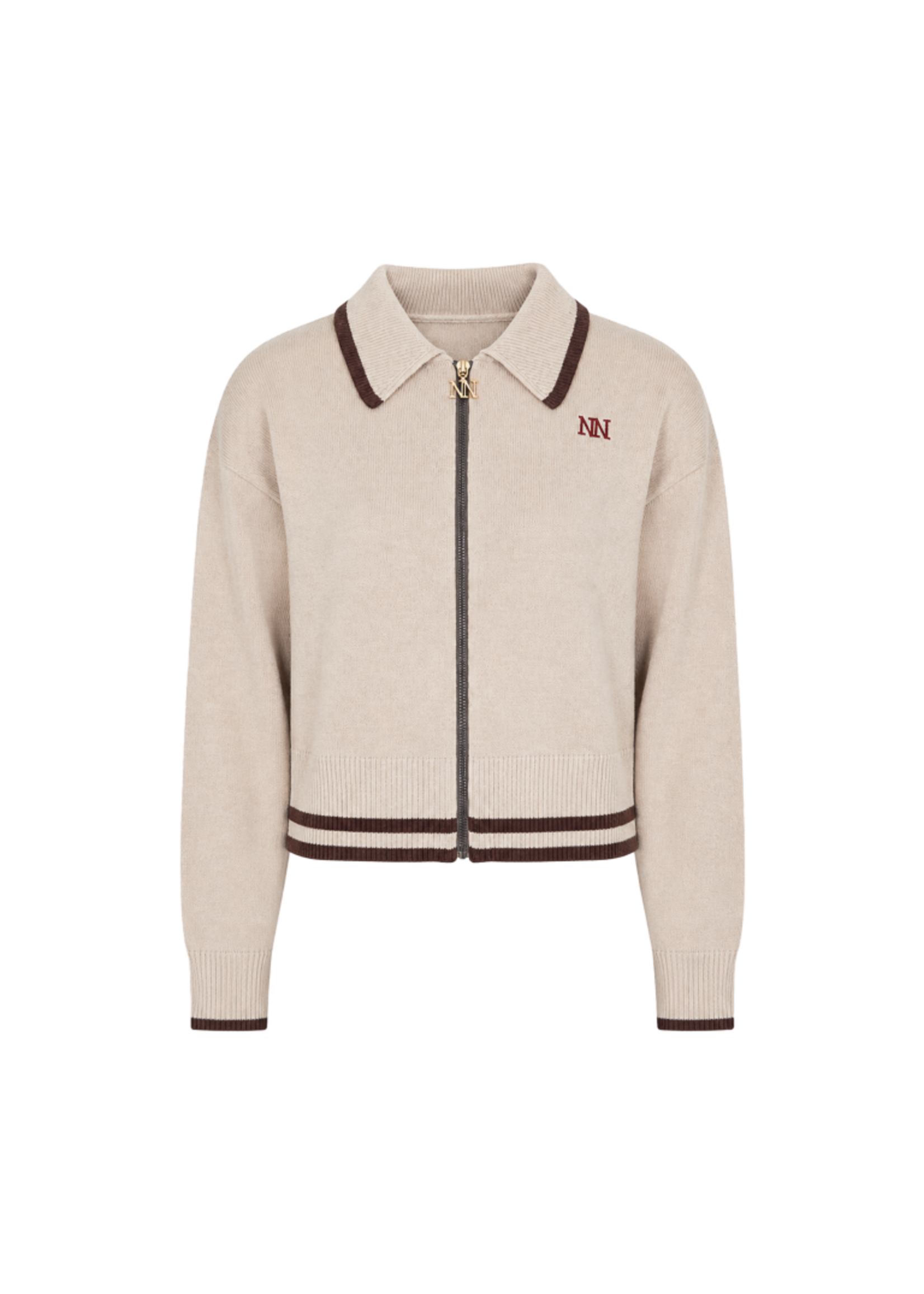 Nik&Nik Nik&Nik Adalyn Cardigan Sand G 7-375 2605