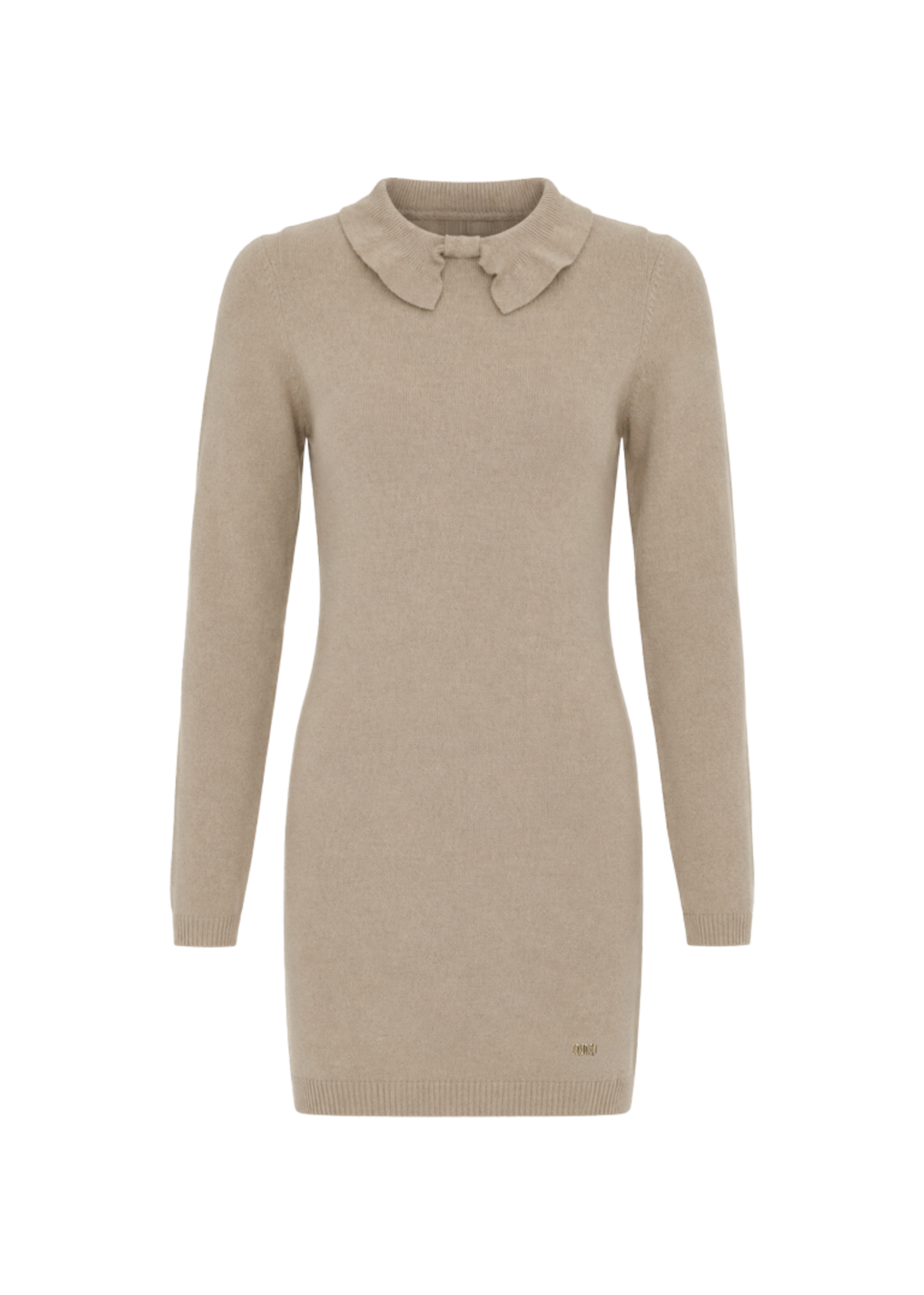 Nik&Nik Nik&Nik Joan Polo Dress Sand G 7-333 2605