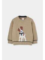 Boboli Boboli Knitwear pullover for boy -BCI beige 824004