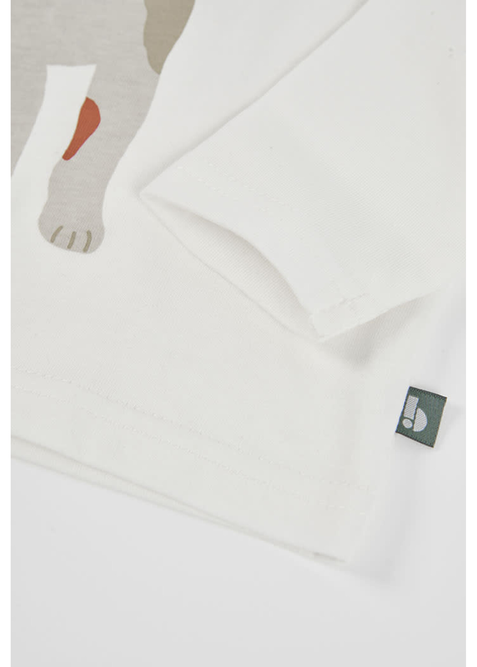 Boboli Boboli Knit t-Shirt for boy -BCI off white 824059