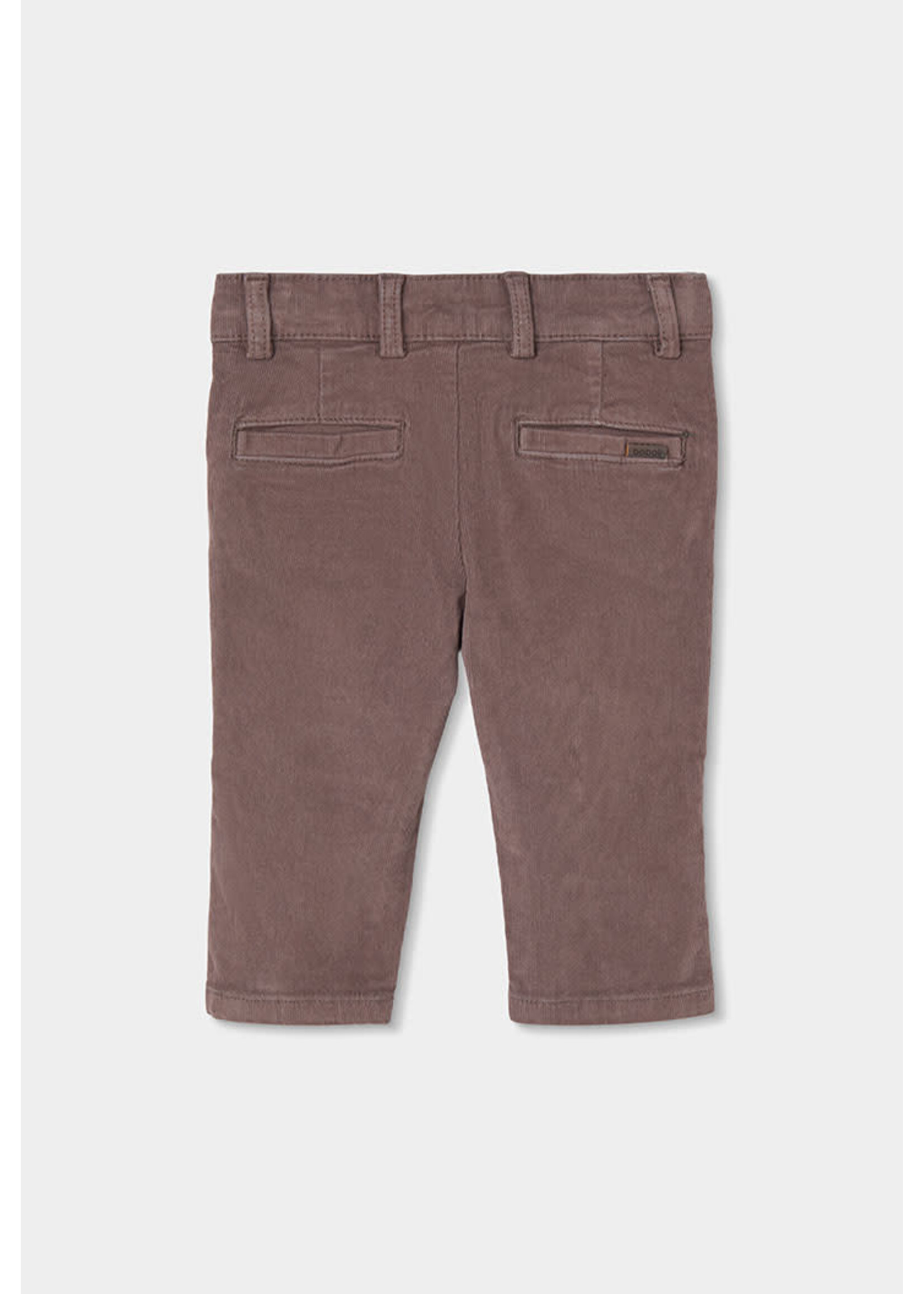 Boboli Boboli Microcorduroy trousers for boy -BCI taupe 814025