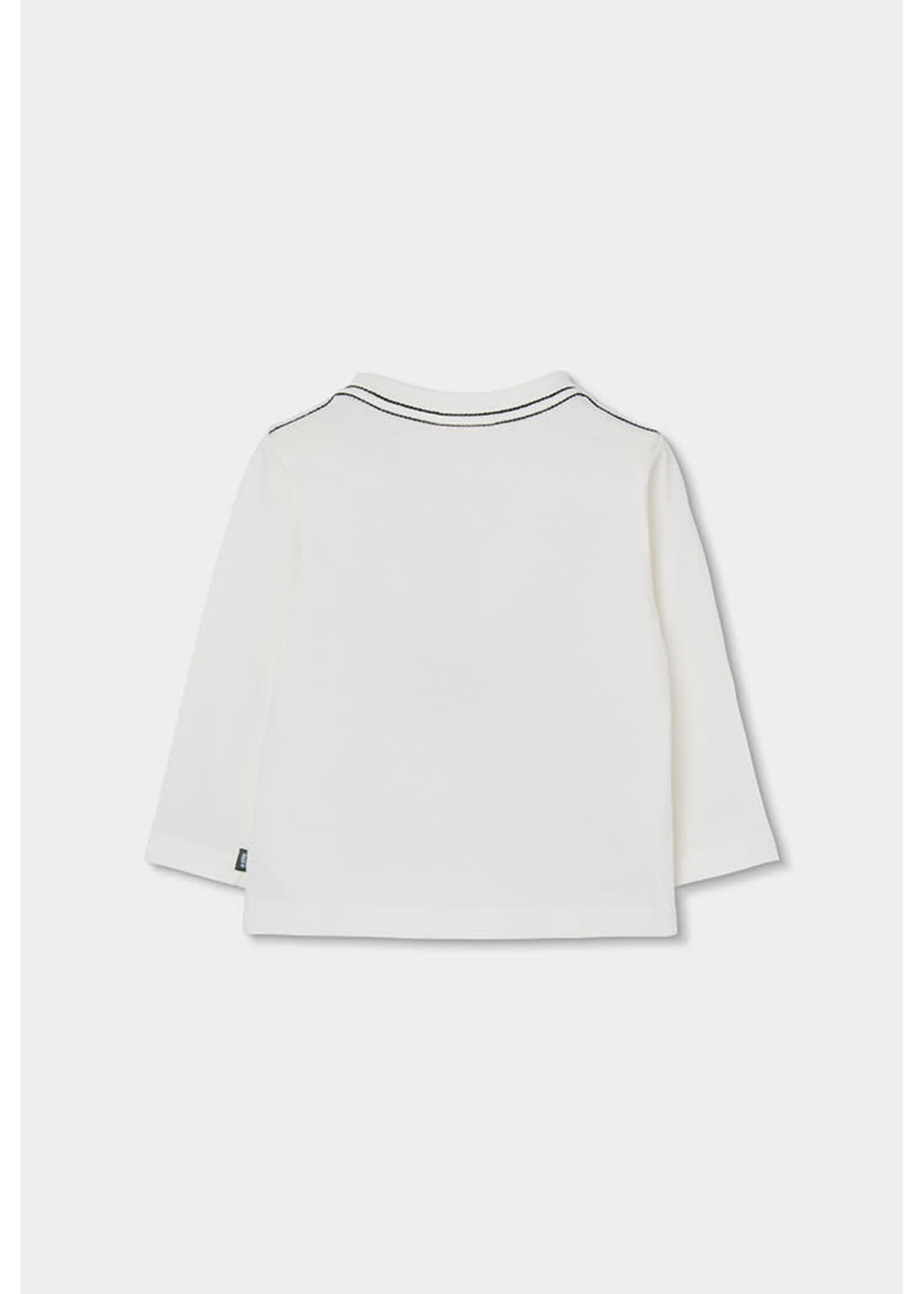 Boboli Boboli Knit t-Shirt for boy -BCI off white 824059
