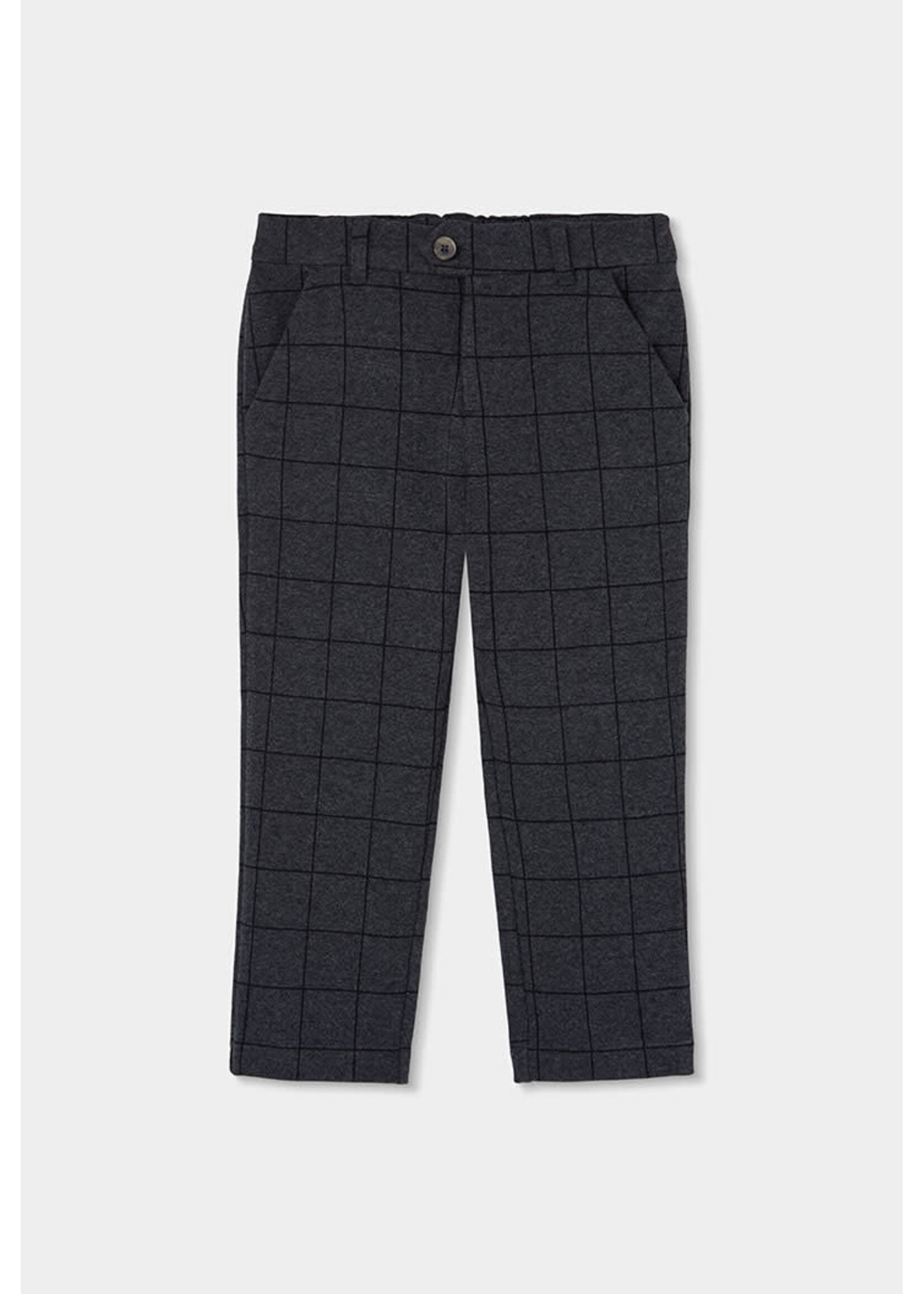 Boboli Boboli Knit trousers check for boy -BCI lead 854007