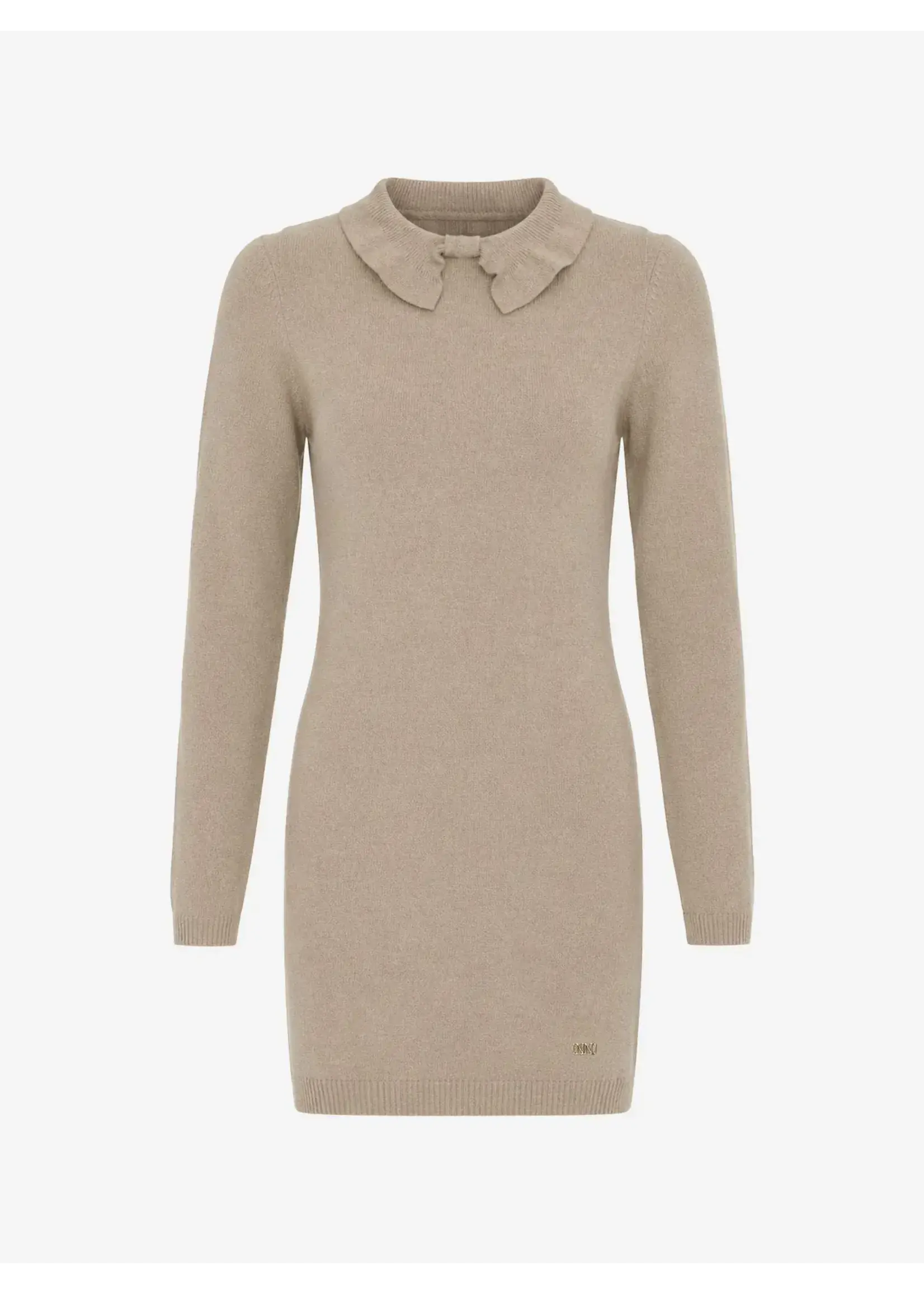 Nik&Nik Nik&Nik Joan Polo Dress Sand G 7-333 2605
