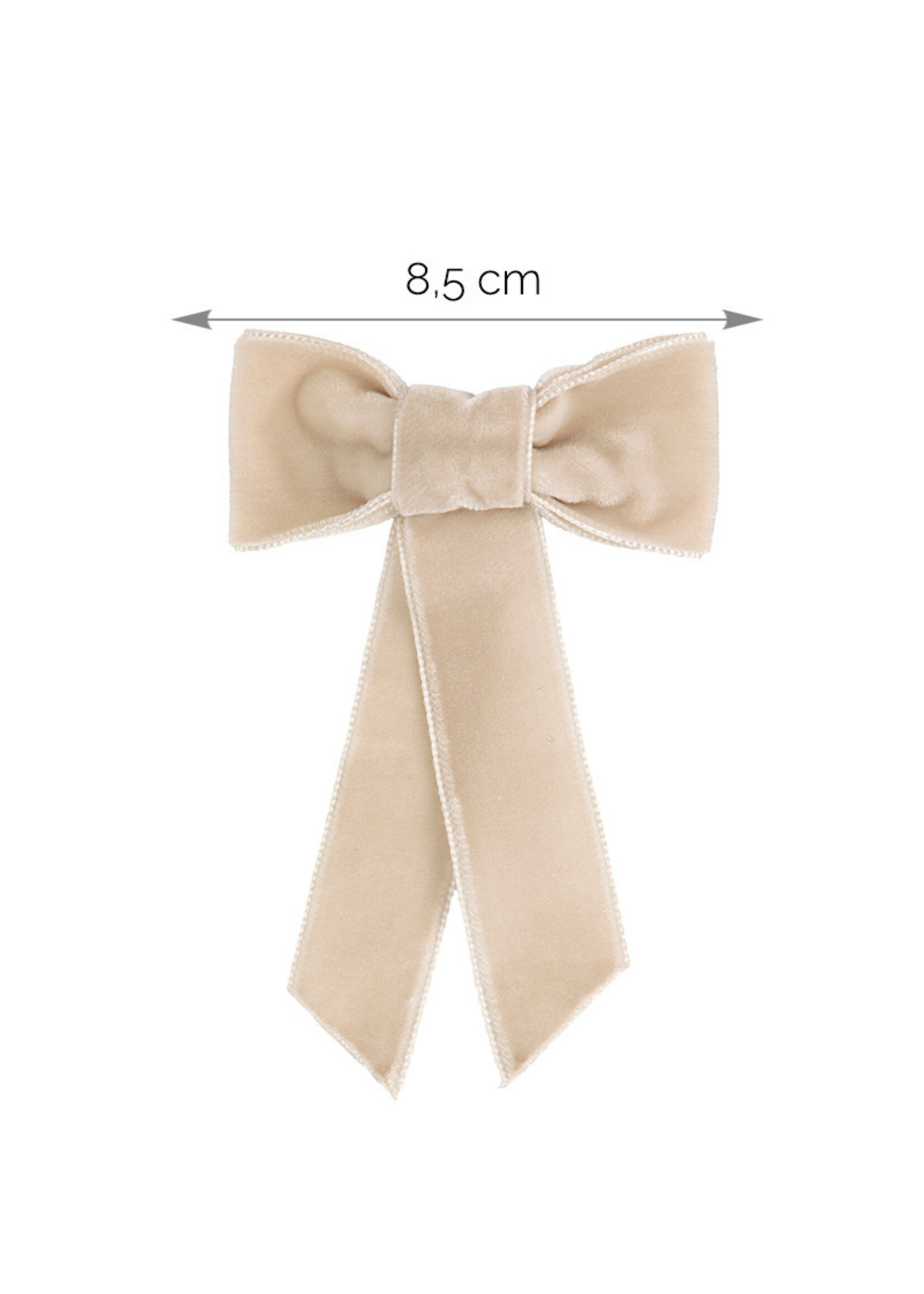 Condor Condor strik  lang fluweel beige331