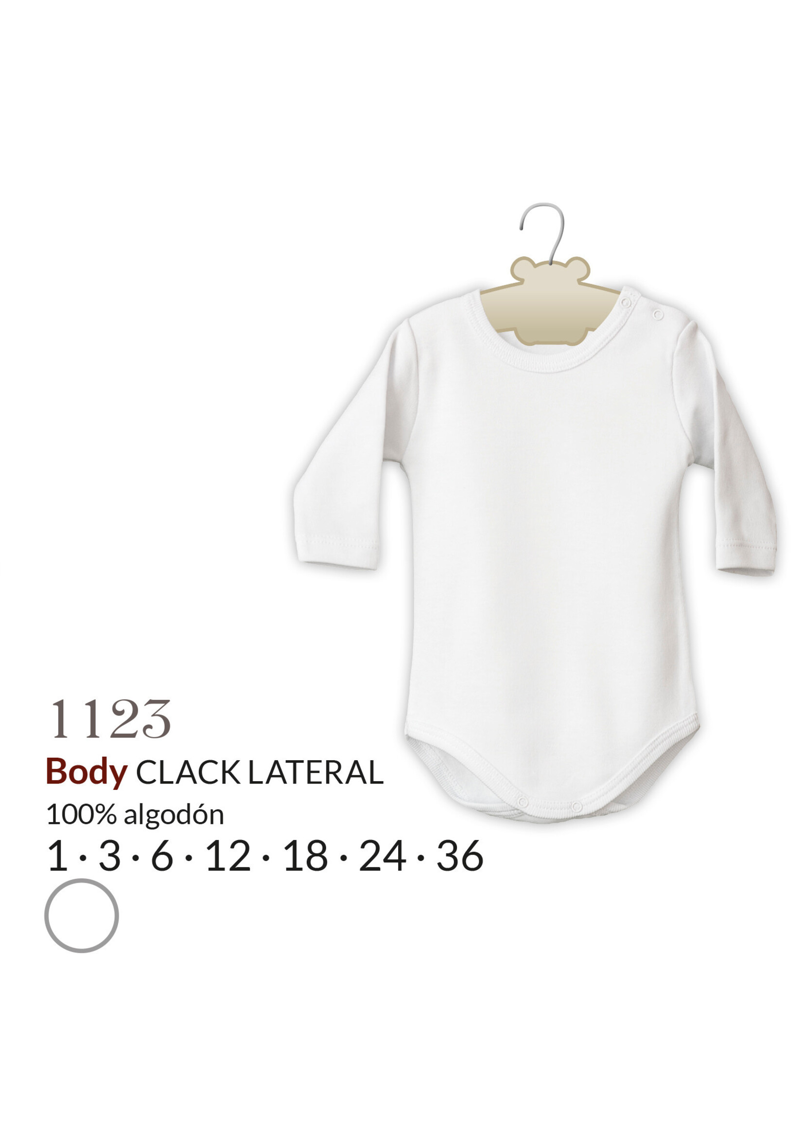 Calamaro Calamaro I Body c/lateral Blanco - 01123