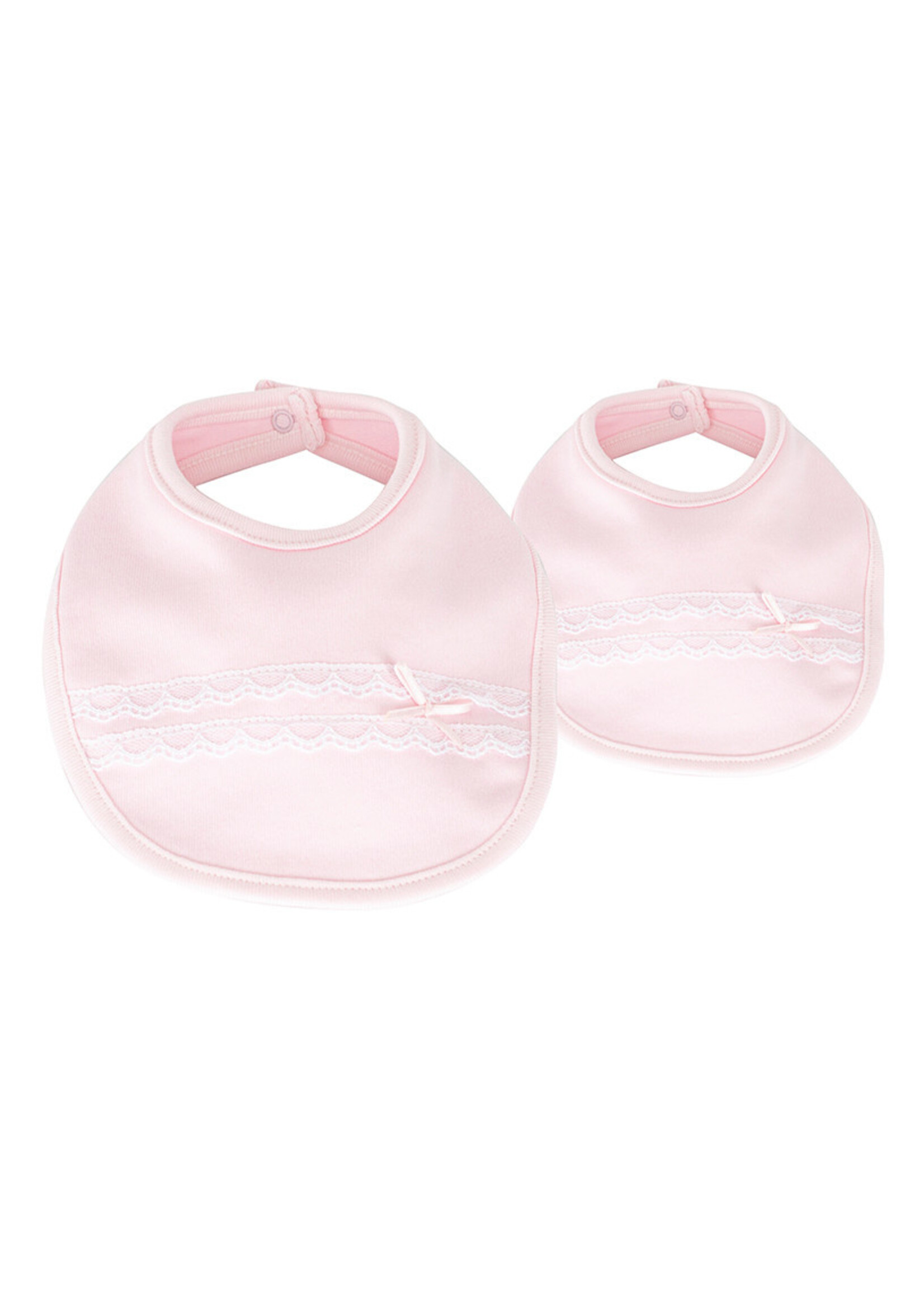 Calamaro Calamaro C Pack 2 baberos puntilla Celeste - 74021