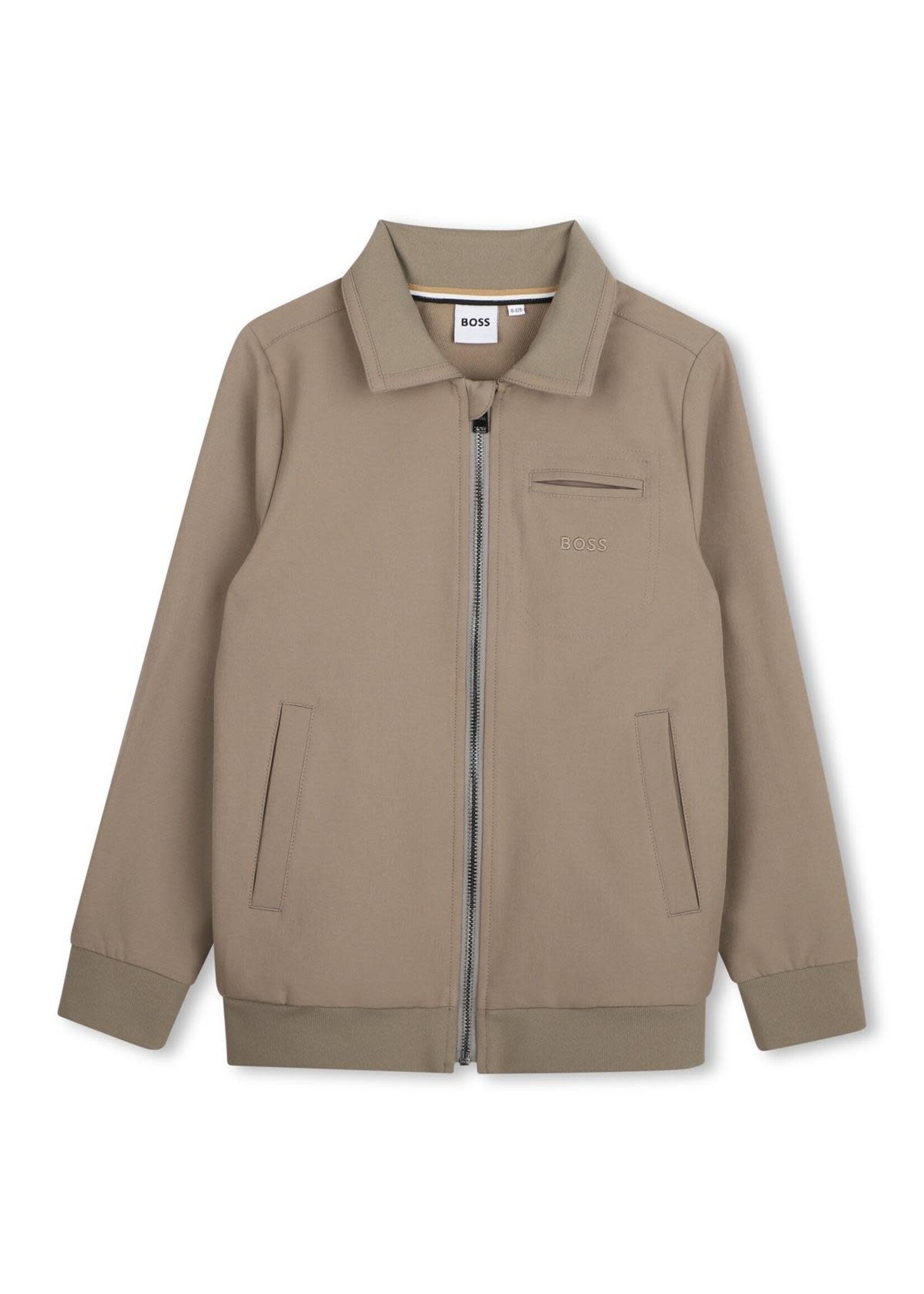 Boss Boss VEST J53370 MIDDEL TAUPE