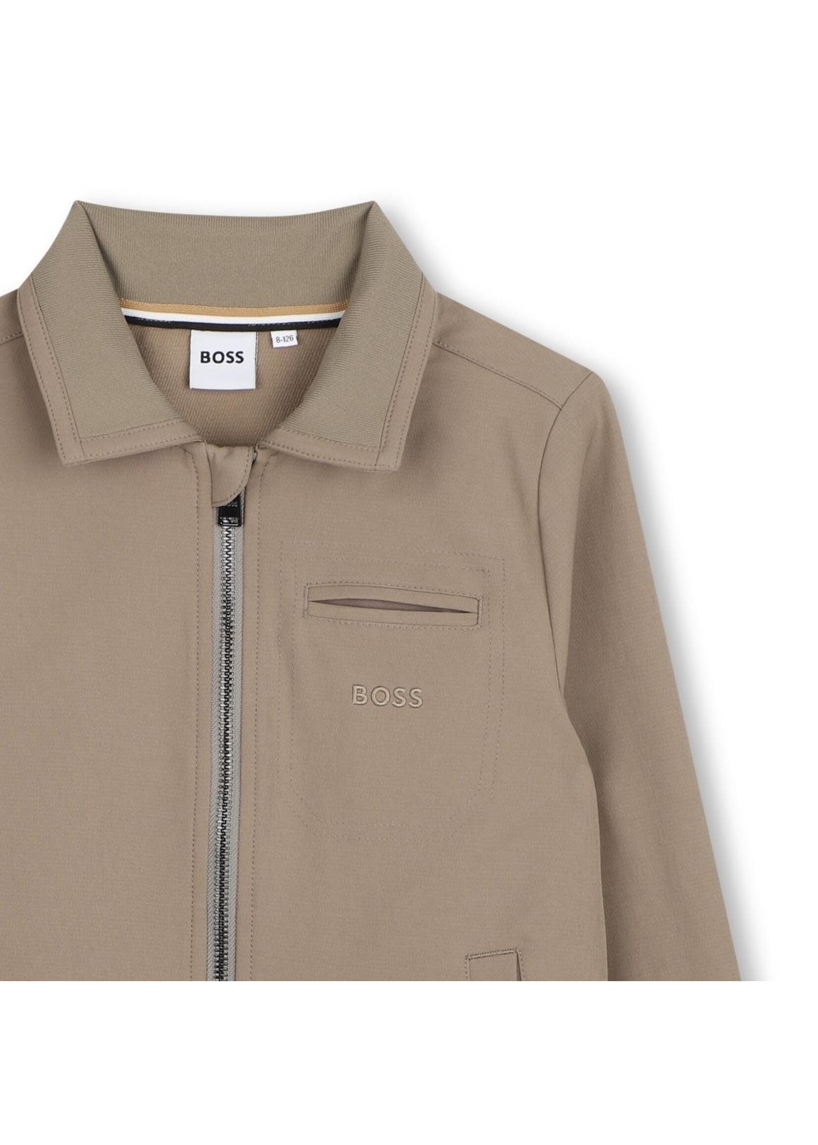 Boss Boss VEST J53370 MIDDEL TAUPE