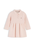 Tommy Hilfiger Tommy Hilfiger SWEATER CABLE DRESS LS KN0KN02308TJQ WHIMSY PINK