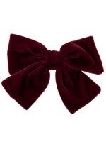 Siena Siena strik velvet bordeaux  groot