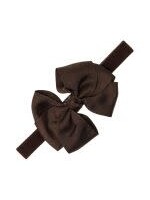 Siena Siena strik haarband bruin met strik